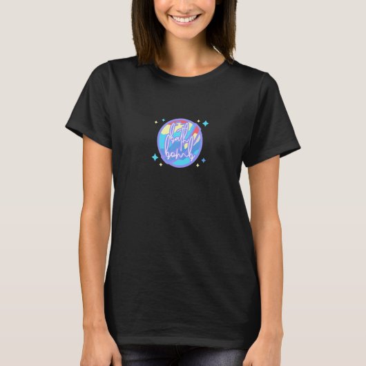 バブルバスタブくつろぎバスタブ爆弾愛好家 Tシャツ (正面)