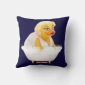 バブルバスラバーダックお祝いダックハリウッド クッション (裏面)