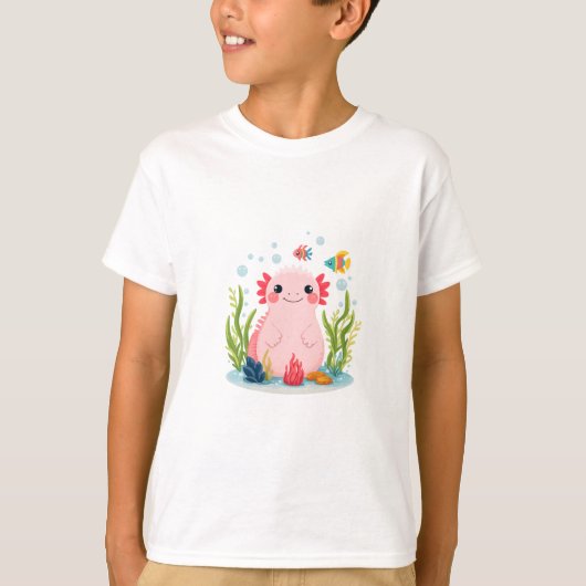 バブルバディ アホロートル Tシャツ (正面)