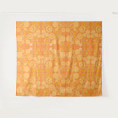 バブルバブルエースオールオレンジ タペストリー (正面(横))