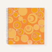 バブルバブルエースオールオレンジ ノートブック (正面)