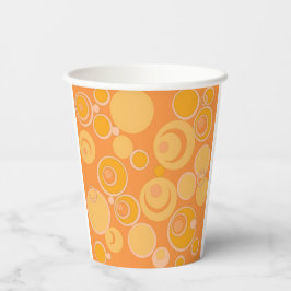 バブルバブルエースオールオレンジ 紙コップ