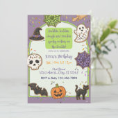 バブルバブルドゥ トラブル クッキーバースデー 招待状 (スタンド正面)