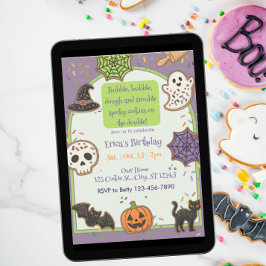 バブルバブルドゥ トラブル クッキーバースデー 招待状