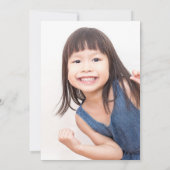 バブルバブルパーティー誕生日パーティー 招待状 (裏面)