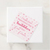 バブルバレンタインデーおもしろいギフトラベル フェイバータグ (インサイチュ)