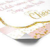 バブルバーサイン・ブライダルシャワー8 x 10プリント フォトプリント (角)