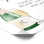 バブルバー ブライダルシャワー フォトプリント            (角)