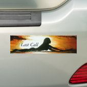 バブルパシフィックバンパーステッカー、ラストコール バンパーステッカー (車上)