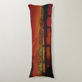 バブルパシフィック枕、アリゾナの列車の橋のパーカー ボディピロー (正面縦)