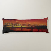 バブルパシフィック枕、アリゾナの列車の橋のパーカー ボディピロー (裏面)