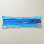 バブルパシフィック枕、ダナポイントハーバー、 ボディピロー (裏面)