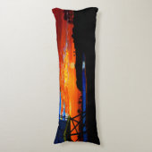 バブルパシフィック枕、ダナポイントライフガードタワー ボディピロー (正面縦)