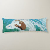 バブルパシフィック枕、ルーファーサーファー ボディピロー (裏面)