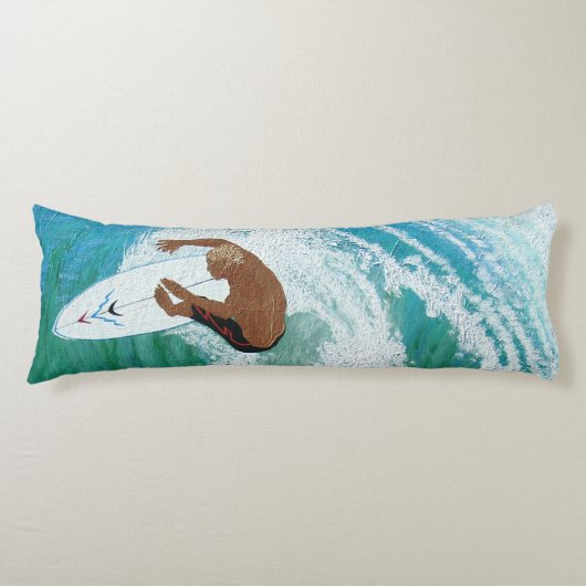 バブルパシフィック枕、ルーファーサーファー ボディピロー (正面)