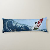 バブルパシフィック枕、両側で同じ ボディピロー (裏面)