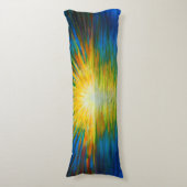 バブルパシフィック枕、両側で同じ ボディピロー (正面縦)