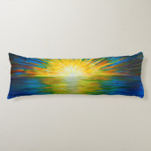 バブルパシフィック枕、両側で同じ ボディピロー (正面)