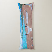 バブルパシフィック枕、両側は同じ、ダナポイ ボディピロー (裏面 (縦))