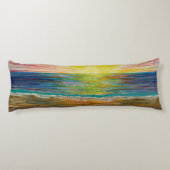 バブルパシフィック枕、波は2つの側面で同じ ボディピロー (裏面)