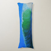 バブルパシフィック枕、波は2つの側面で同じ ボディピロー (正面縦)