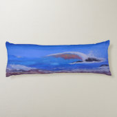 バブルパシフィック枕、海岸線 ボディピロー (裏面)