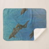 バブルパシフィック毛布 シェルパブランケット (正面(横))