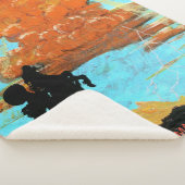 バブルパシフィック毛布 シェルパブランケット (3/4)