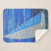 バブルパシフィック毛布 シェルパブランケット (正面(横))