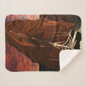 バブルパシフィック毛布 シェルパブランケット (正面(横))