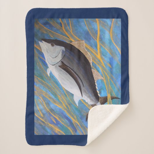 バブルパシフィック毛布 シェルパブランケット (正面)