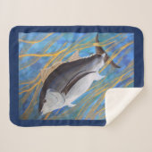 バブルパシフィック毛布 シェルパブランケット (正面(横))