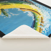 バブルパシフィック毛布 シェルパブランケット (3/4)