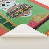 バブルパシフィック毛布 シェルパブランケット (3/4)