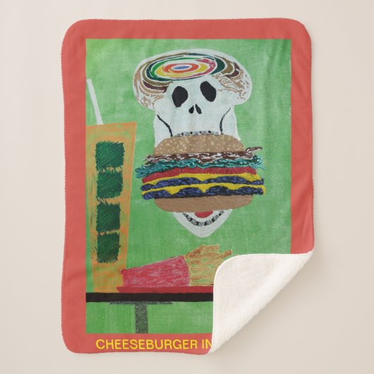 バブルパシフィック毛布 シェルパブランケット (正面)