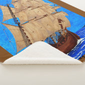 バブルパシフィック毛布 シェルパブランケット (3/4)