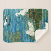 バブルパシフィック毛布 シェルパブランケット (正面(横))