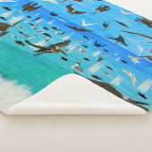 バブルパシフィック毛布 シェルパブランケット (3/4)