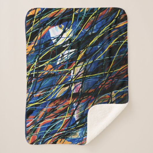 バブルパシフィック毛布 シェルパブランケット (正面)