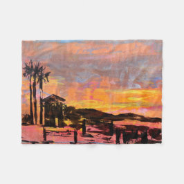 バブルパシフィック毛布 フリースブランケット