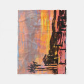 バブルパシフィック毛布 フリースブランケット (正面)