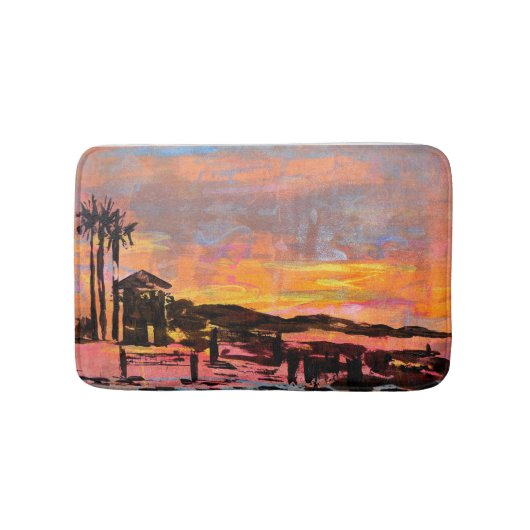 バブルパシフィック浴場 バスマット (正面)