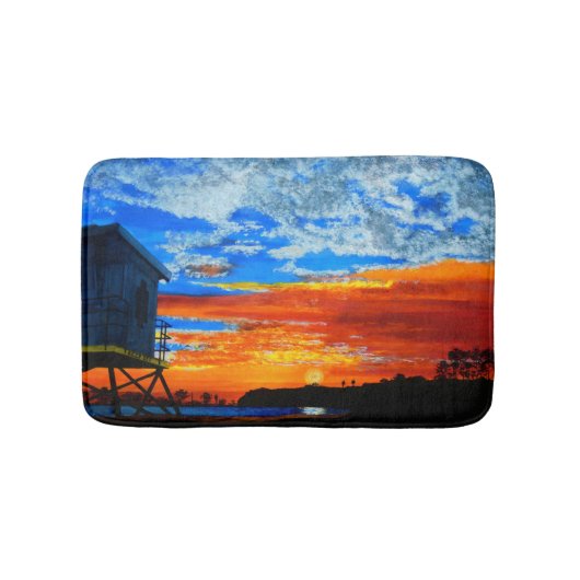 バブルパシフィック浴場 バスマット (正面)