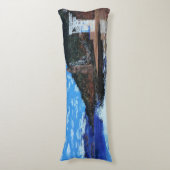 バブルパシフィック絵画枕、両側も同じ ボディピロー (正面縦)