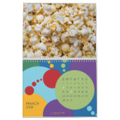 バブルパーティーカレンダー カレンダー (3月 2026)