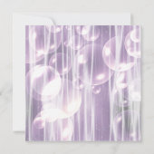 バブルパーティードレスホワイトキンセアニェラ招待状 招待状 (裏面)