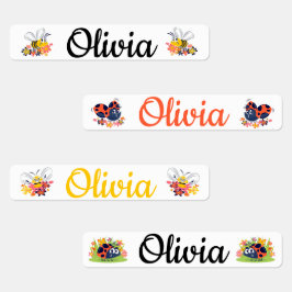 バブルビーとレディーバグ ラベル