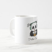 バブルビーツパンダ コーヒーマグカップ (正面左)
