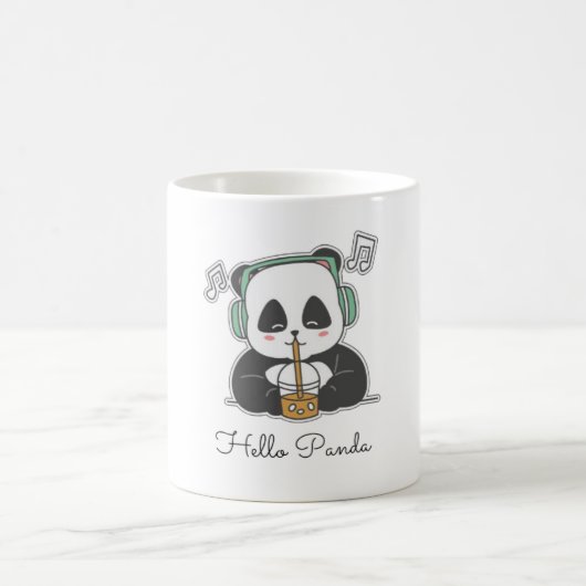 バブルビーツパンダ コーヒーマグカップ (中央)