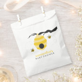 バブルビーベビーシャワー フェイバーバッグ (クリップ留めされた状態)